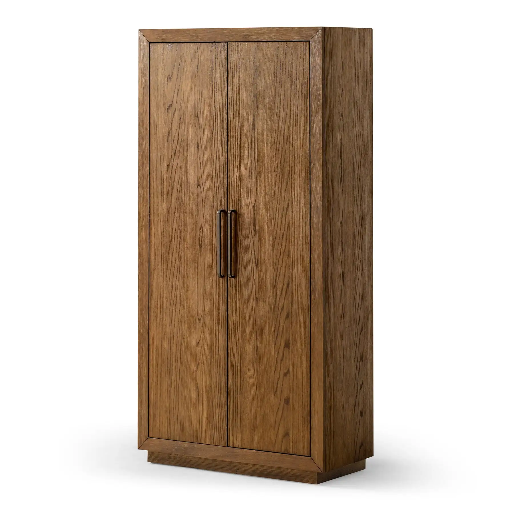 Maven Lane Uma Contemporary Wooden Cabinet in Refined Brown Finish