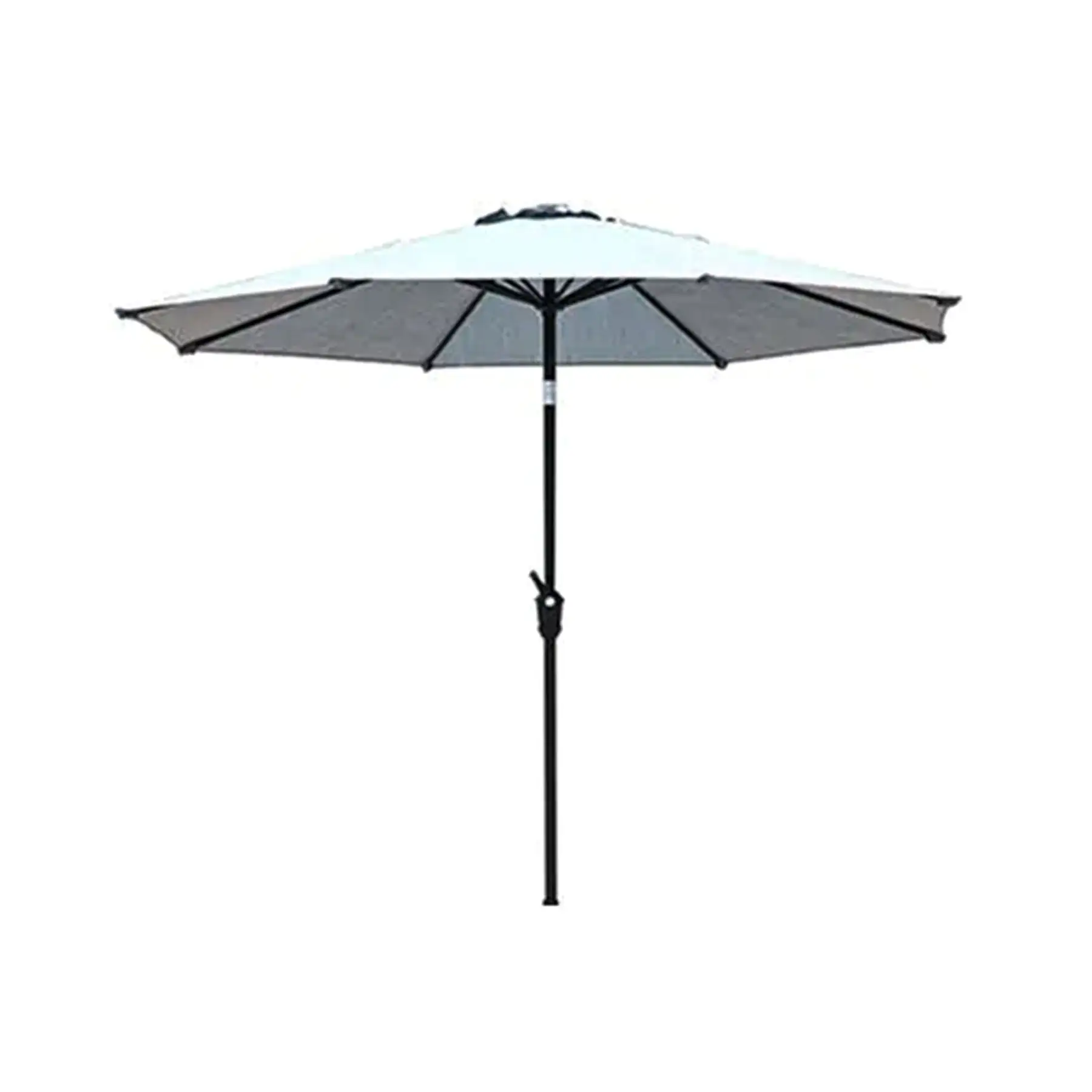 Four Seasons Courtyard 9 Foot Round Olefin Fabric Belmont Market Umbrella, Navy