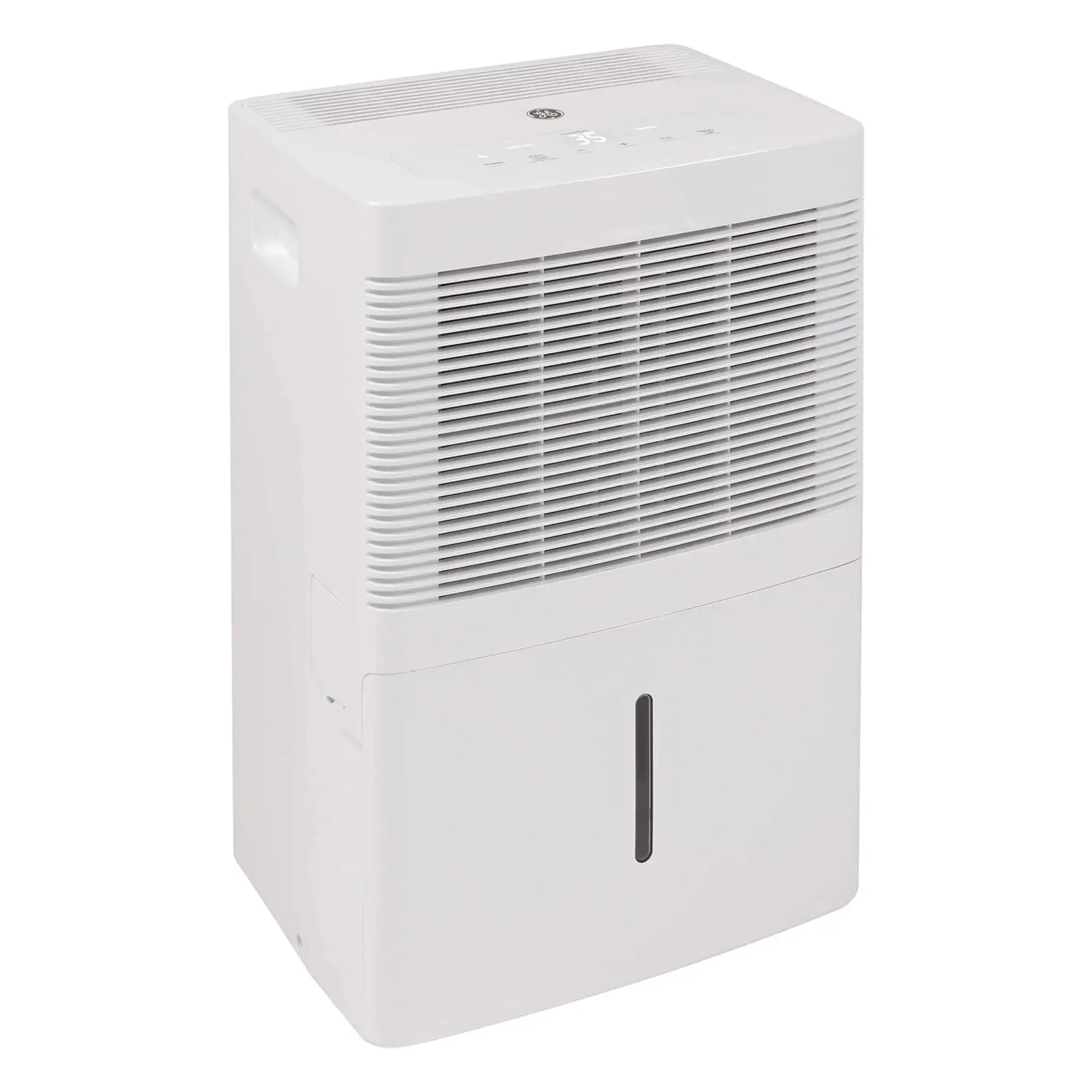 GE 20 Pint Home Dehumidifier for Very Damp Spaces, White (Refurbished)