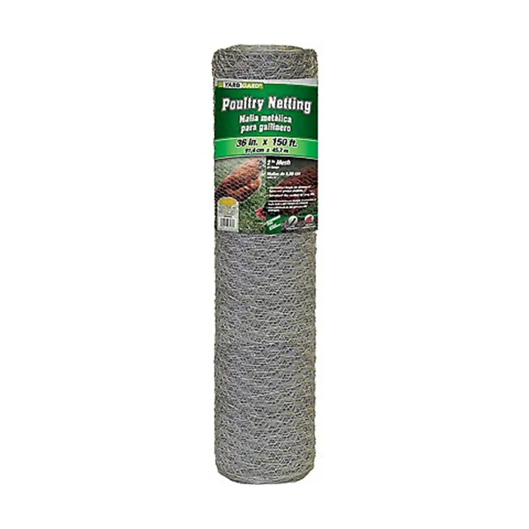 YARD GARD Galvanized Poultry Netting for Garden and Poultry Habitat Supplies