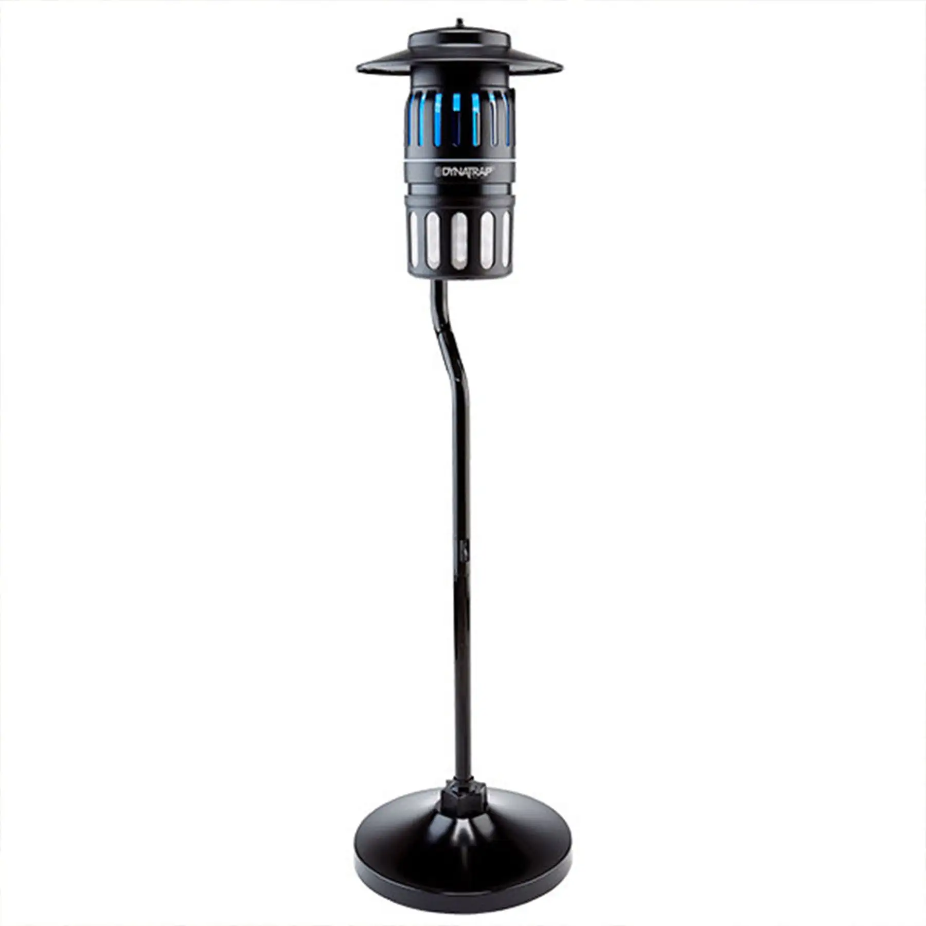 Dynatrap Smokeless Flying Insect Trap with Pole Stand and Water Tray, Black