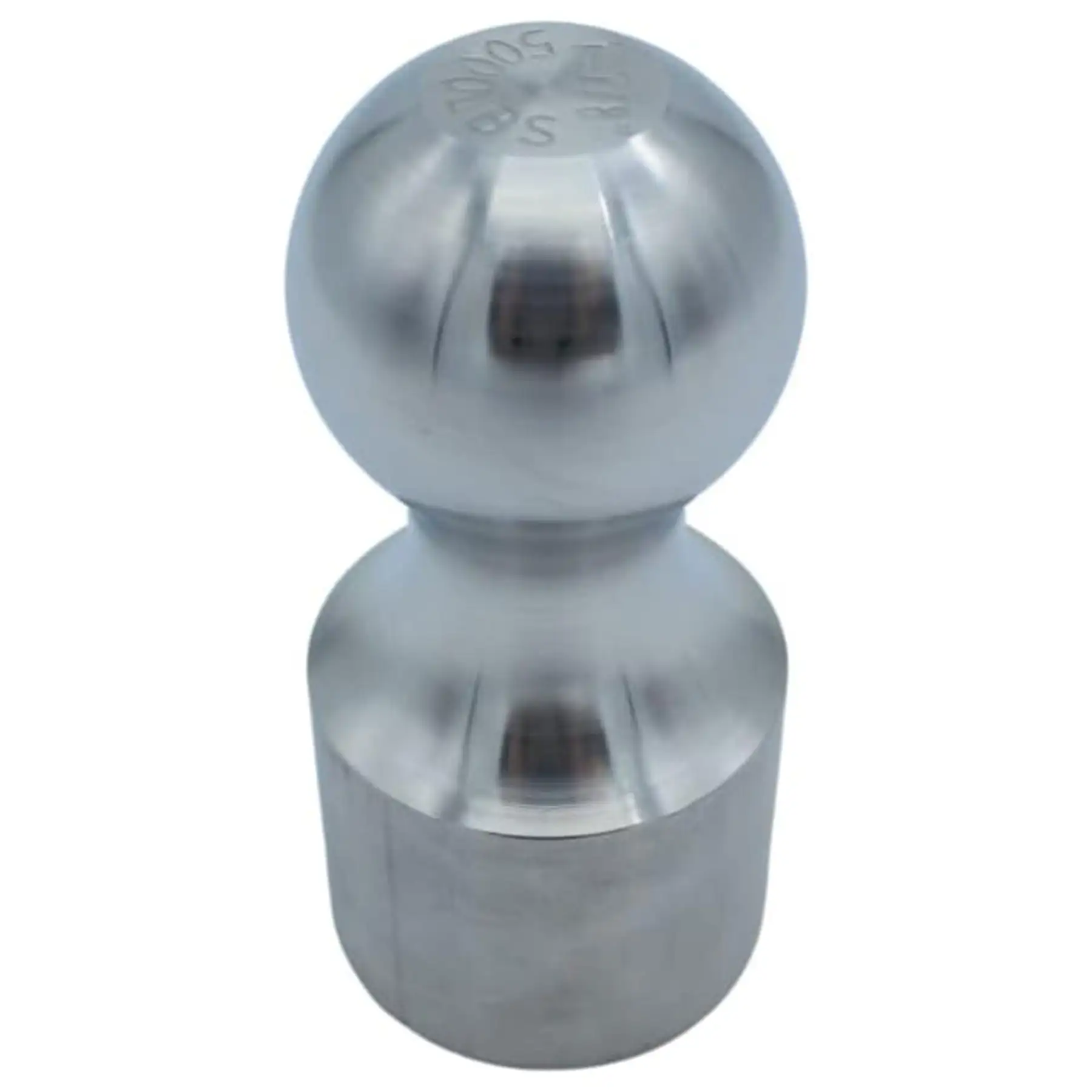 Aluma-Tow 1 7/8 Inch Powder Coated Hitch Ball Replacement, Chrome Plated Steel