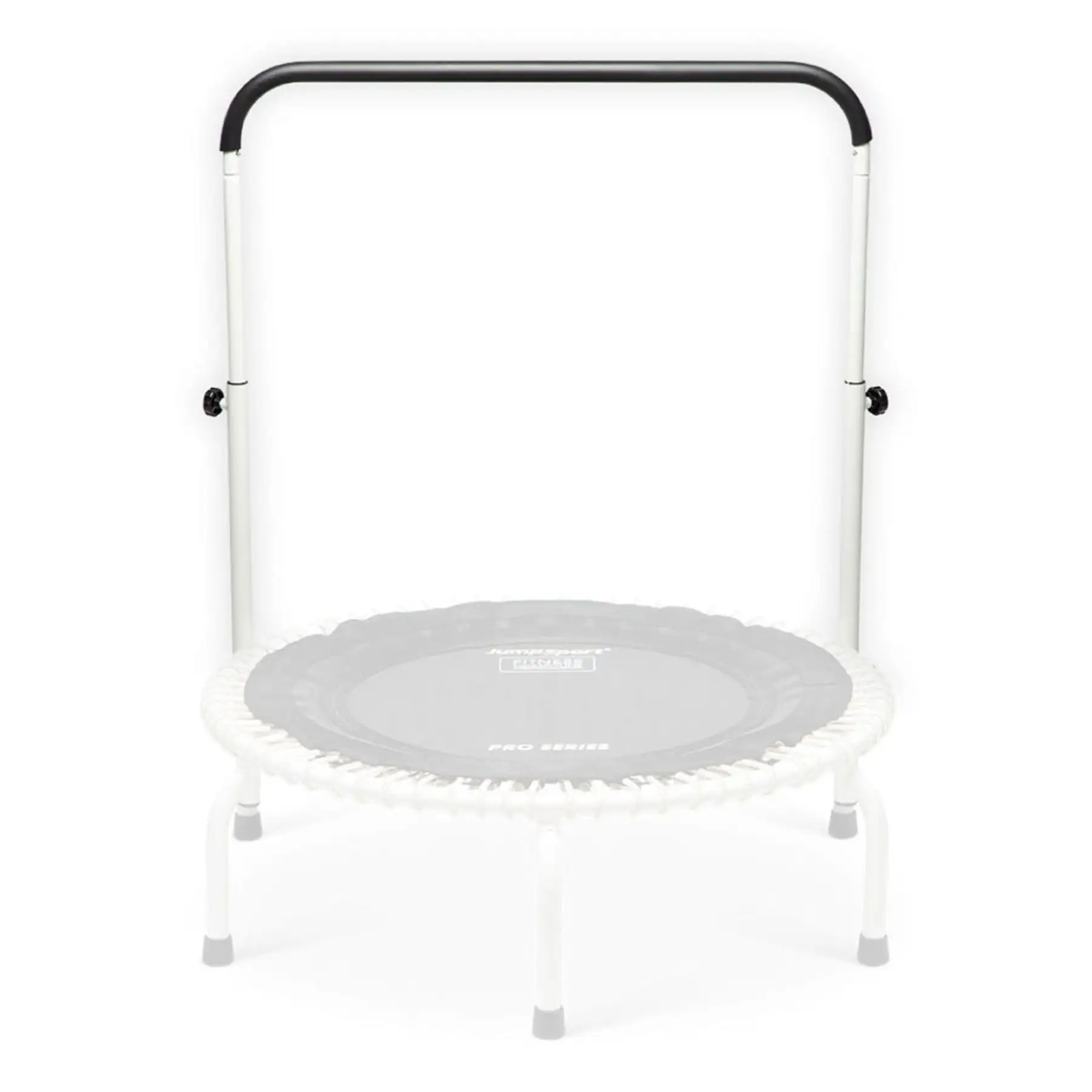 JumpSport 39 Inch Exercise Handle Bar for Fitness Arched Leg Trampolines, White