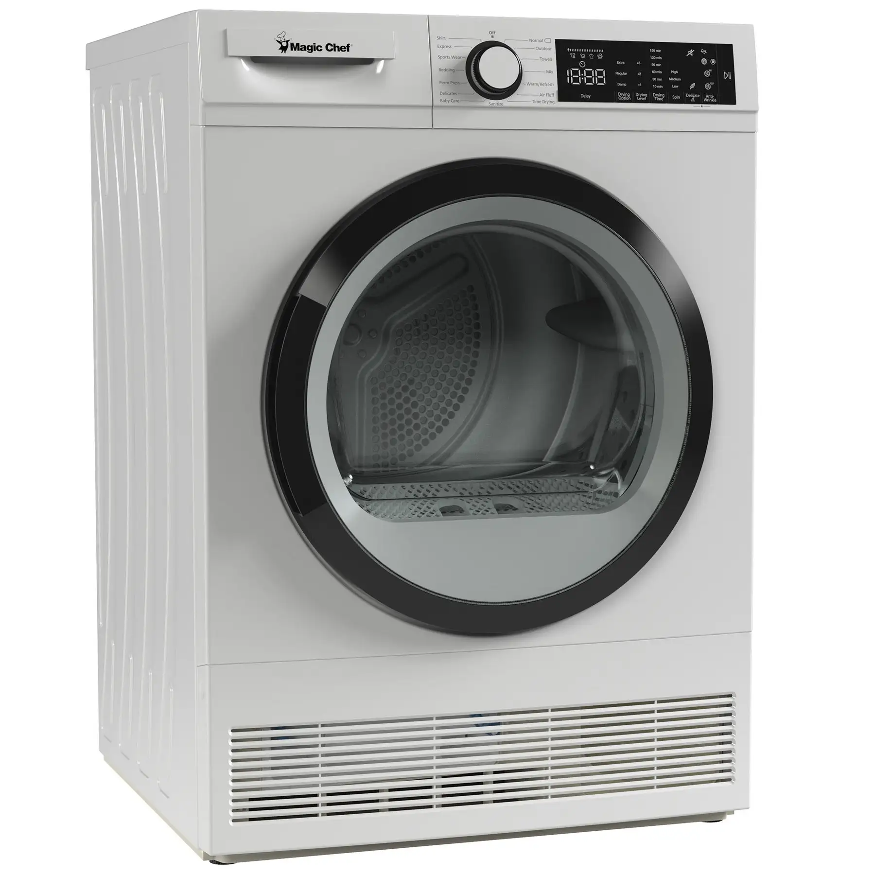 24 Inch Condensing Front Load Stackable Electric Dryer with Options