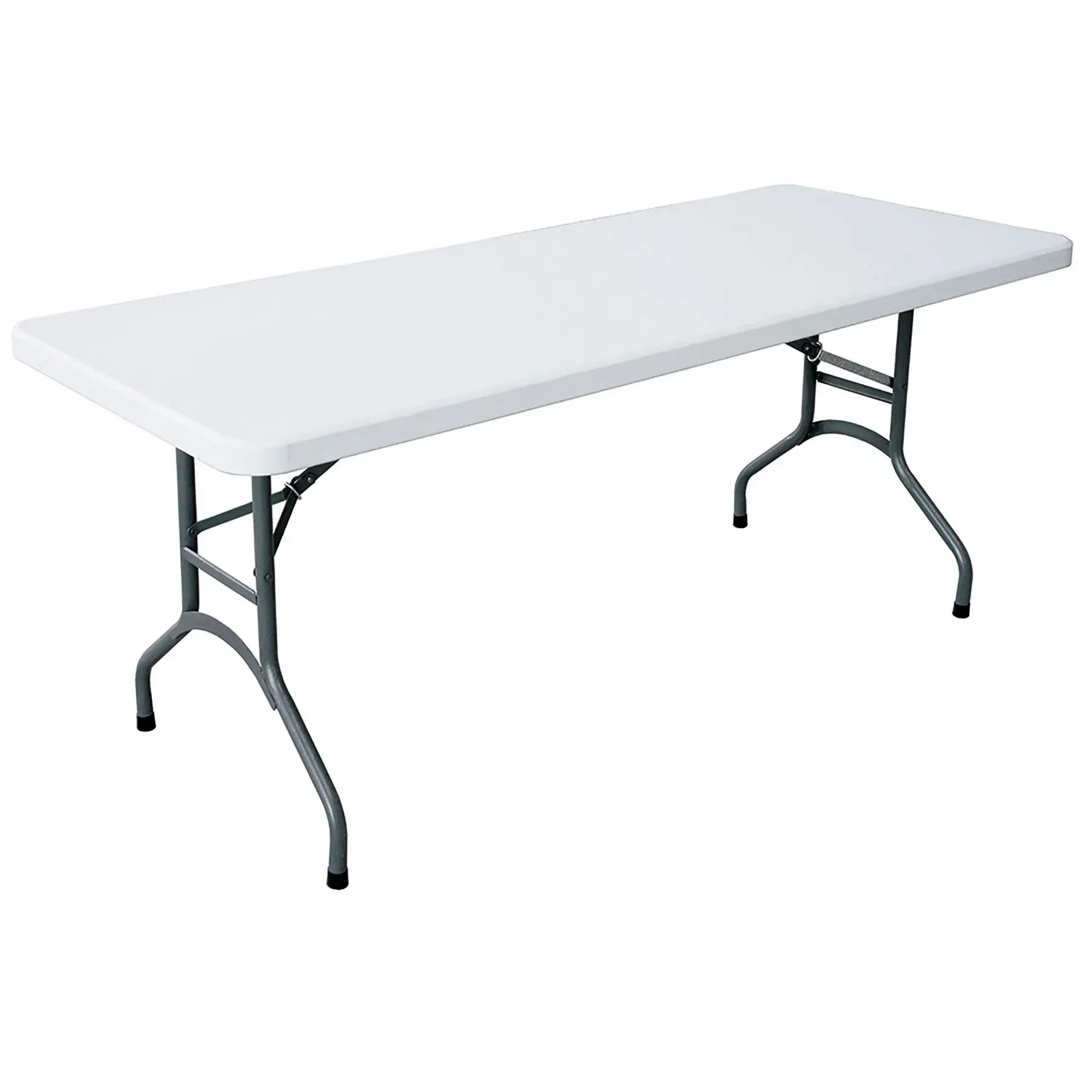 Peakform Compact Folding Banquet Table for Indoor or Outdoor Use, 6 Foot, White