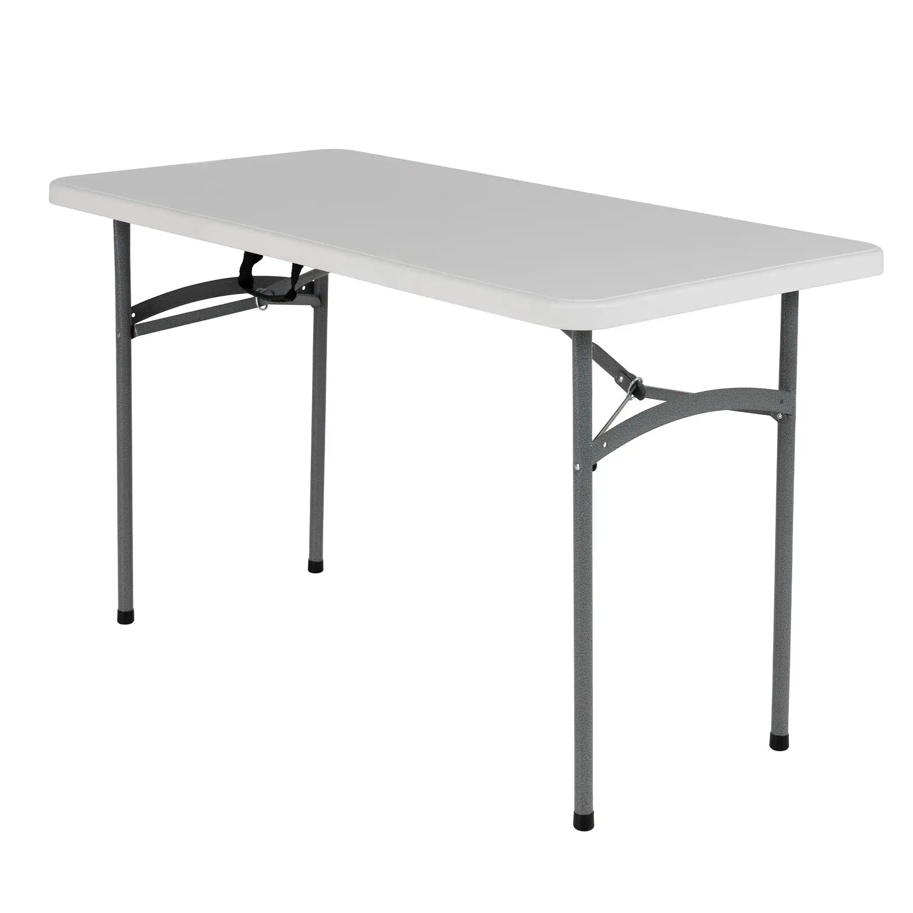 Lifetime Peakform Compact Indoor or Outdoor Folding Banquet Table, 4 Foot, White