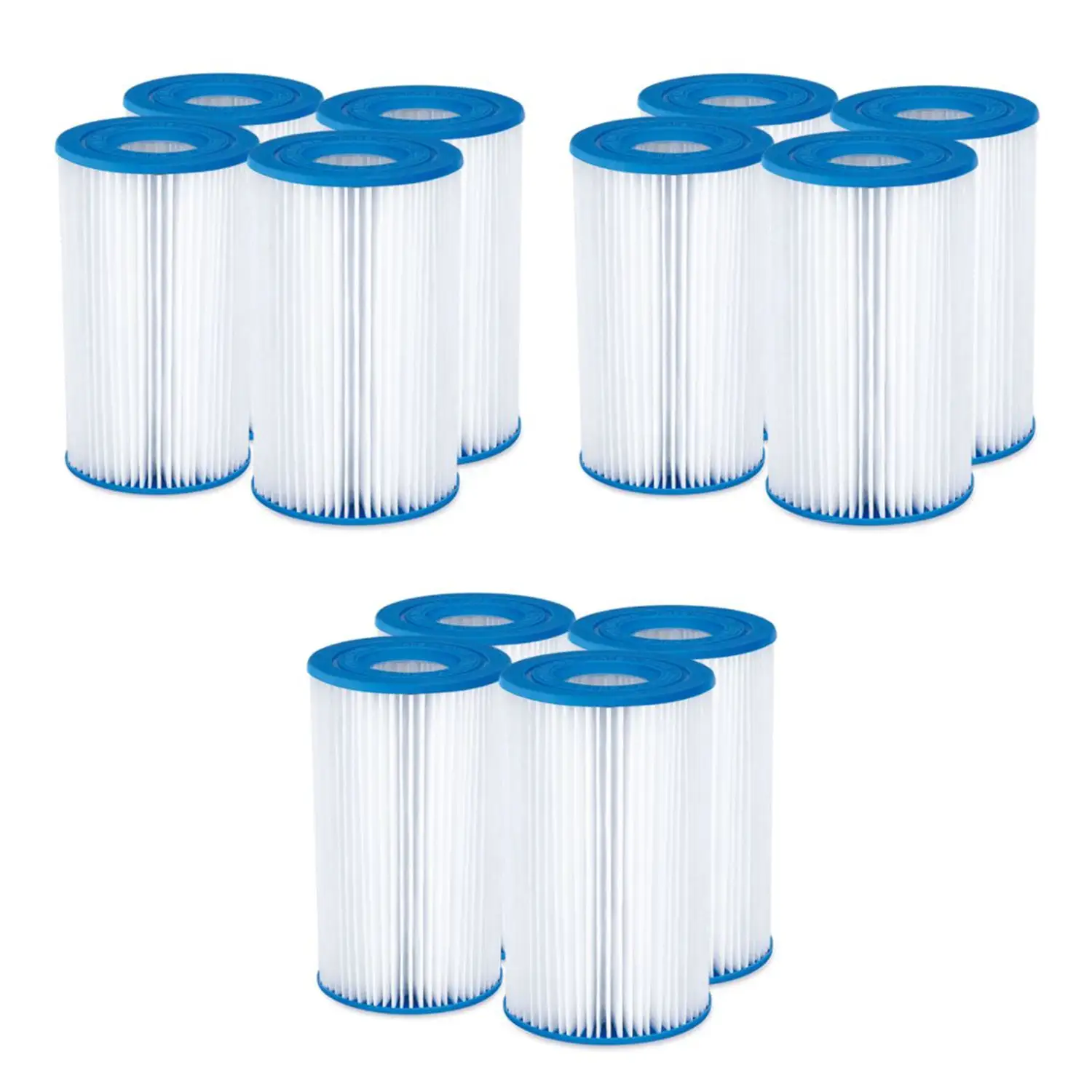 Summer Waves Replacement Type A/C Pool and Spa Filter Cartridge (12 Pk)