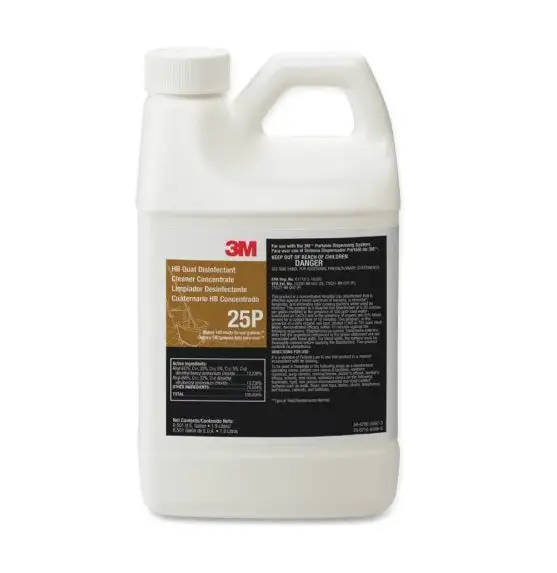 3M 25P HB Quat Disinfectant Cleaner Concentrate