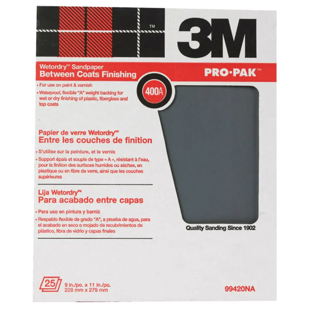 3M 99420NA Pro-Pak Silicon Carbide Sandpaper