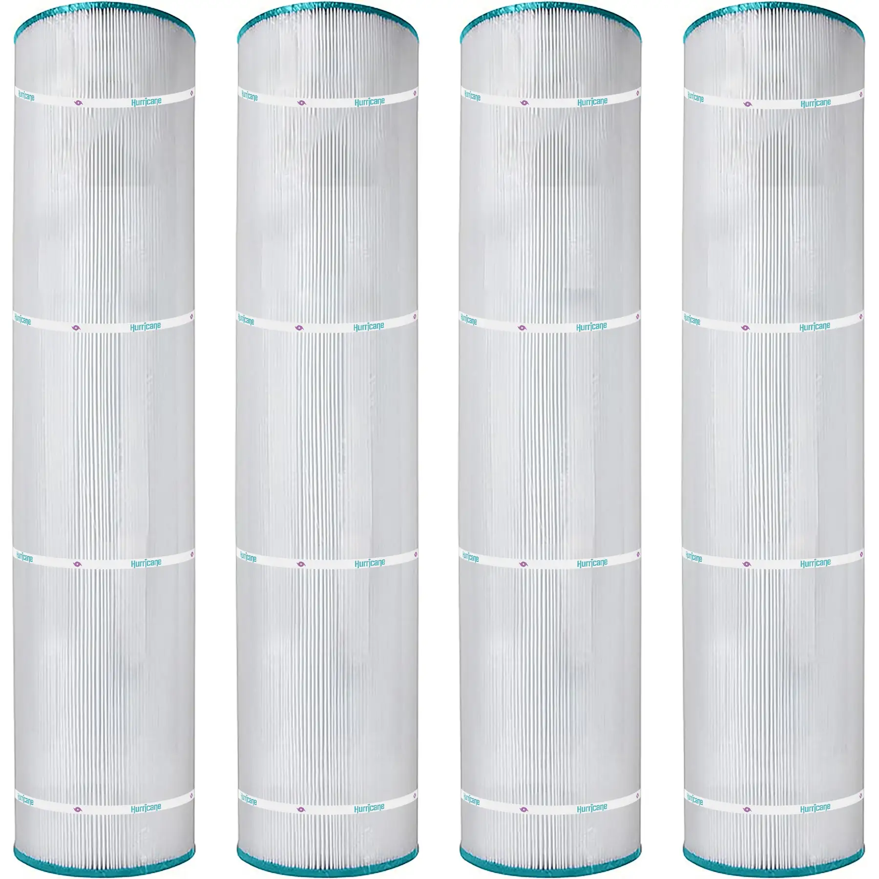 Hurricane Spa Filter Cartridge for Pleatco PA126 and Unicel C-7495 (4 Pack)