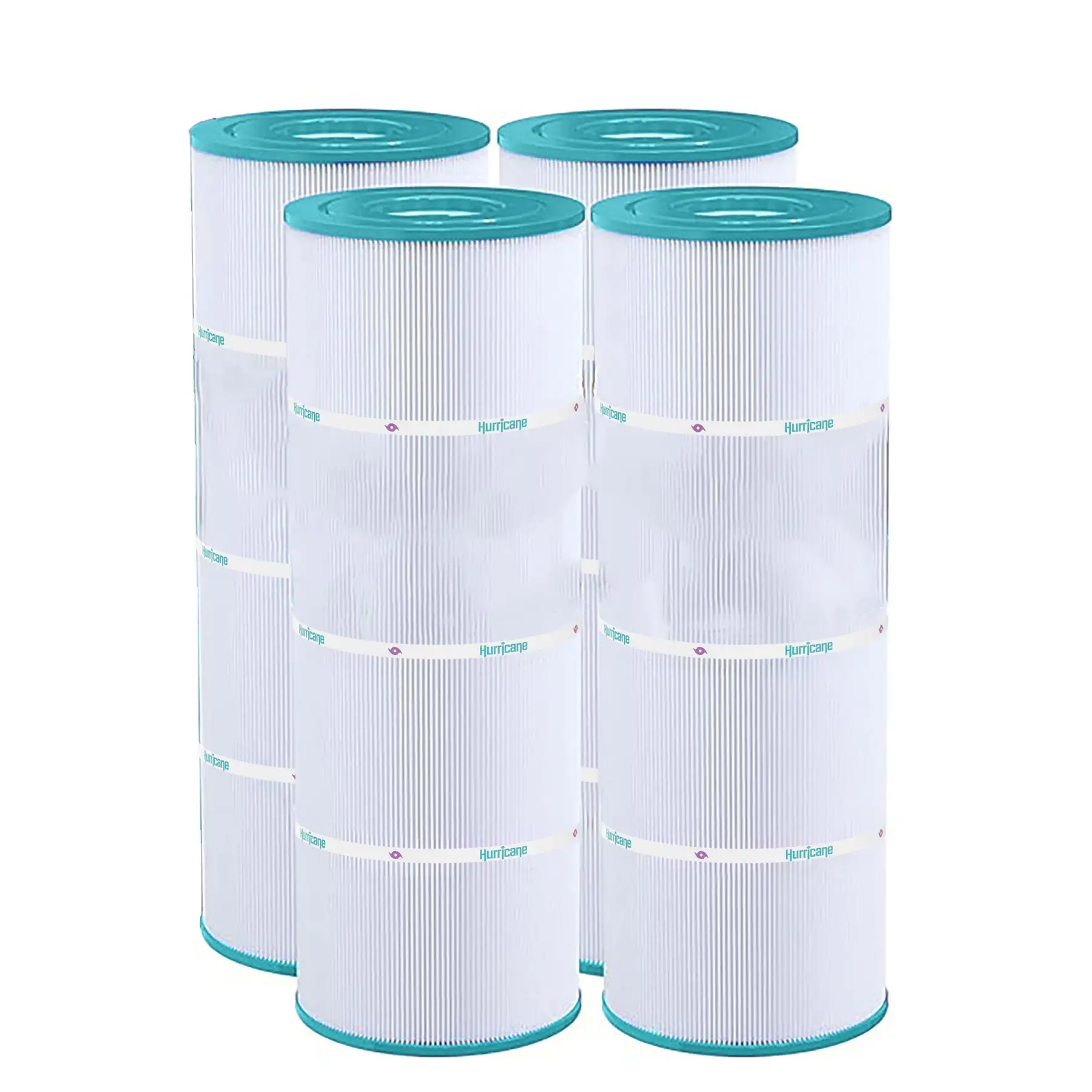 Hurricane Advanced Pool Filter Cartridge for C-7483, PA81-4-M, FC-1225 (4 Pack)