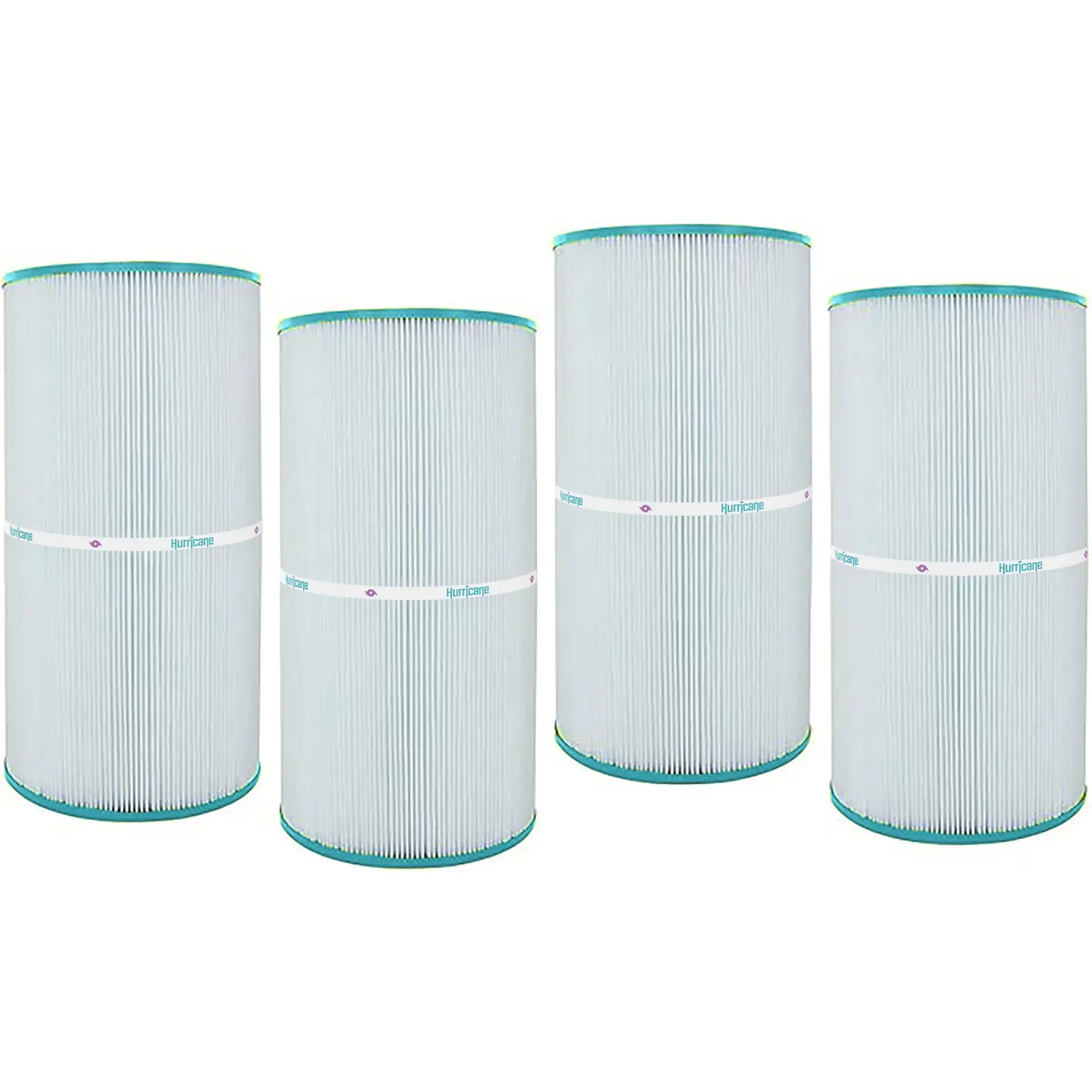 Hurricane Advanced Pool Filter Cartridge for PCC60, C-7469, and FC-1975 (4 Pack)