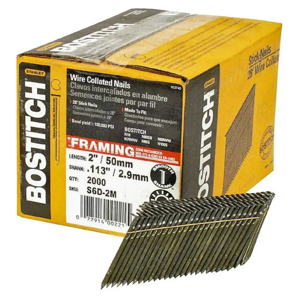 Bostitch S6D-FH Straight Strip Framing Nails