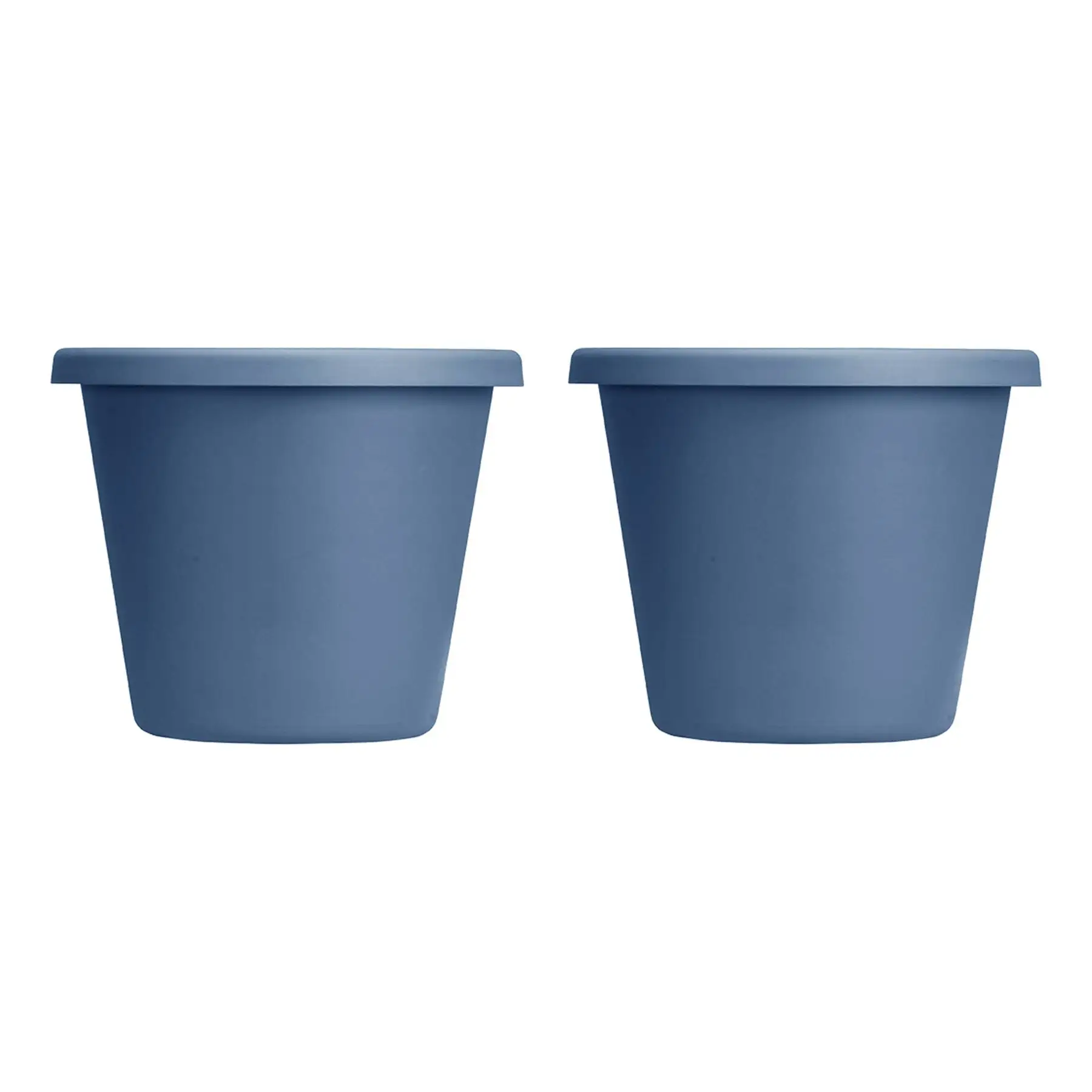 The HC Companies 24 Inch Indoor/Outdoor Classic Flower Pot Planter (2 Pack)