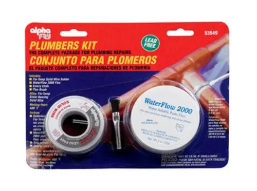 Alpha 53949 Lead-Free Non Electrical Plumbers Kit