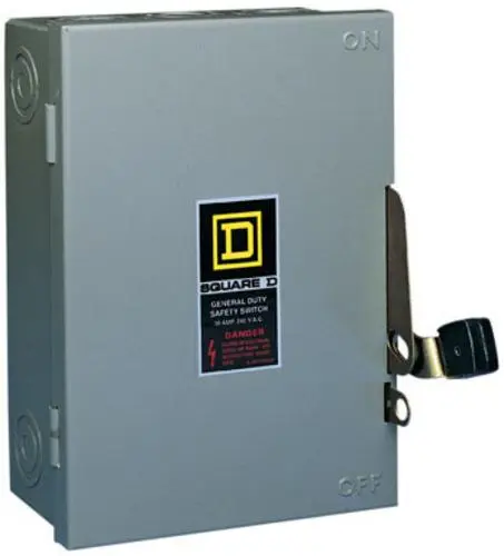 Square D D211NCP Indoor Fusible Safety Switch