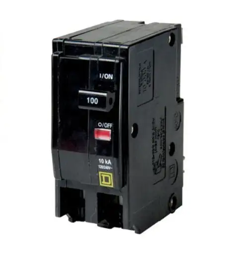 Square D QO2100CP Double Pole Circuit Breaker