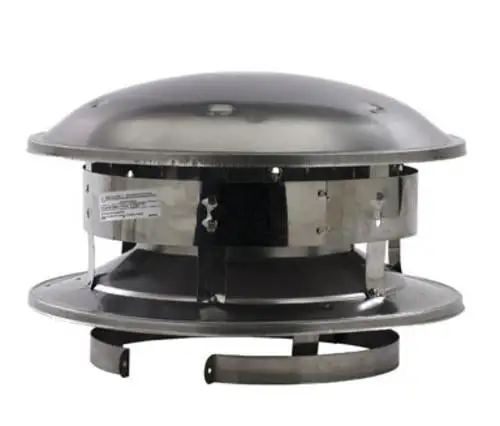 Selkirk 208800 Stainless Steel Round Top