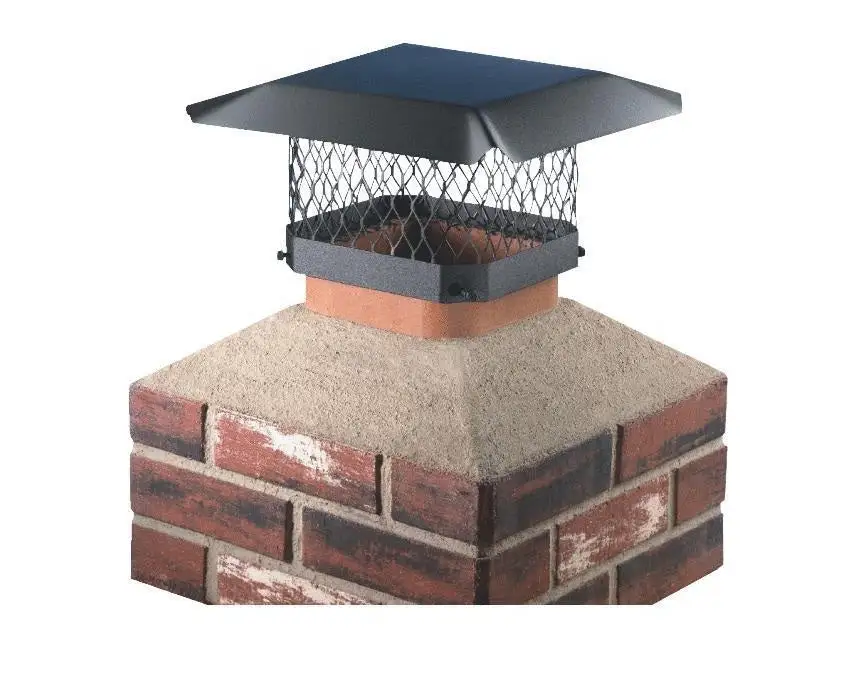 Hy-C SC913 Black Chimney Cap with Tab Screw