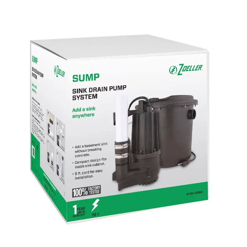 Zoeller 1104-0082 Sink Pump System