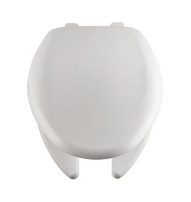 Bemis 1250TT-000 Elongated Commercial Plastic Toilet Seat