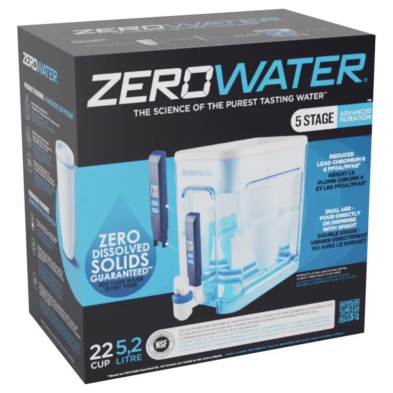 Zero Water ZP-012-RR-2 Ready-Read Water Filtration Pitcher