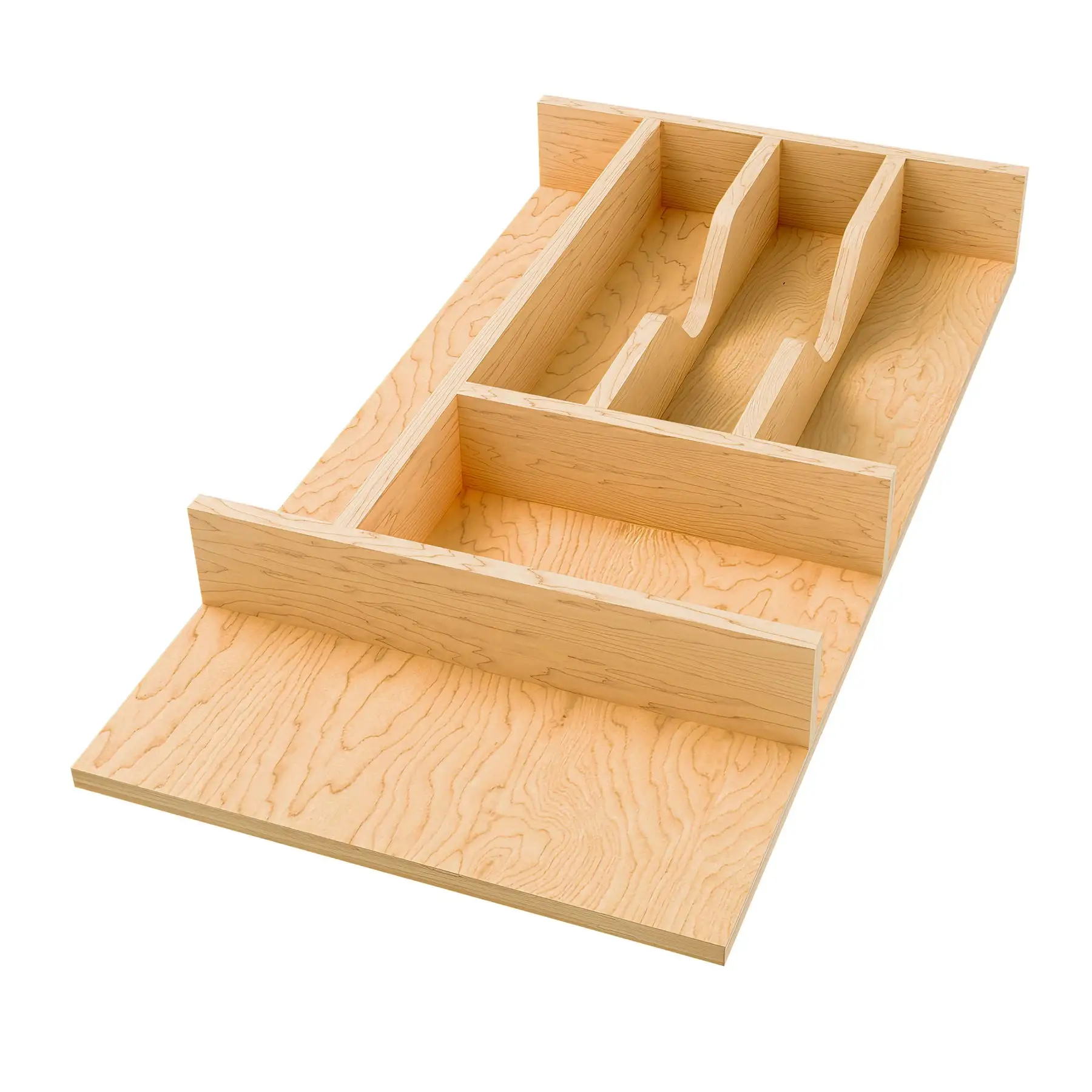 Rev-A-Shelf Natural Maple Right Size Utensil Drawer Insert, 10-1/4" x 19-1/2