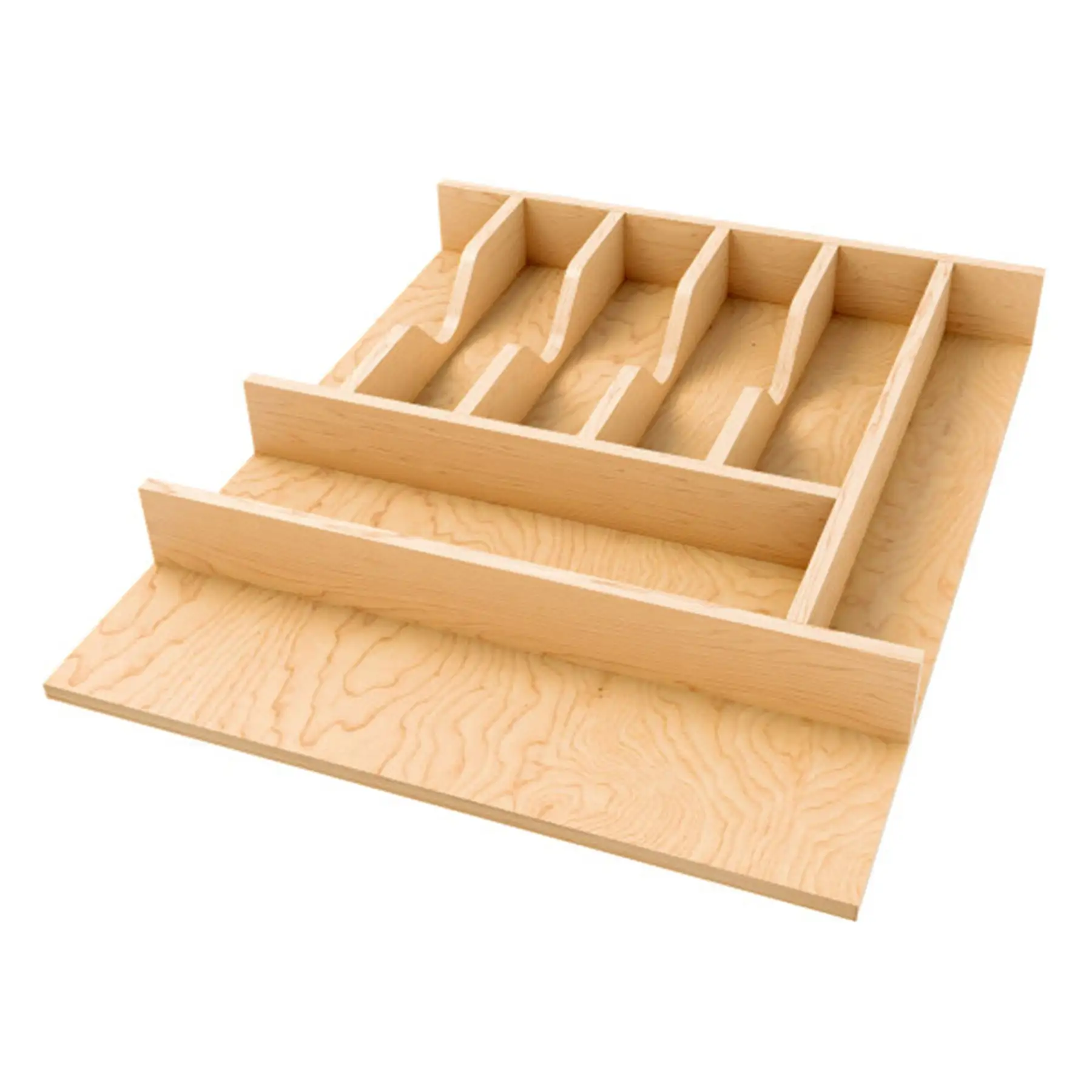 Rev-A-Shelf Natural Maple Right Size Utensil Drawer Insert, 16-1/4" x 19-1/2"