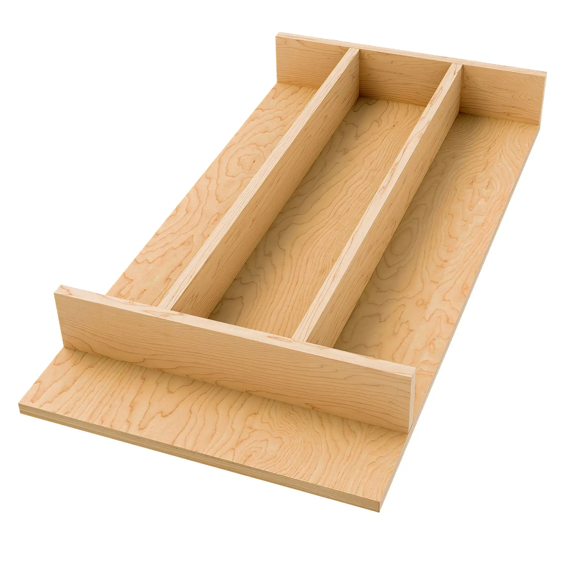 Rev-A-Shelf Natural Maple Right Size Utensil Drawer Insert, 10-1/4" x 19-1/2"