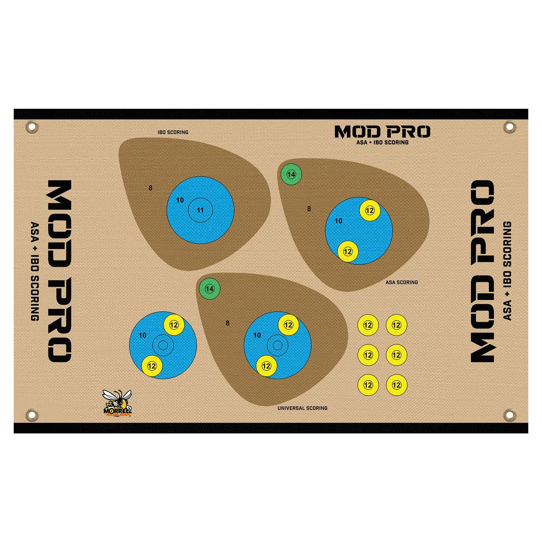 Morrell Yellow Jacket MOD Pro ASA and IBO Shooting Bullseyes w ...