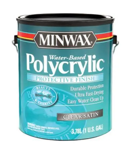 Minwax 13333 Varnish Polycrylic Protective Finish. Gallon