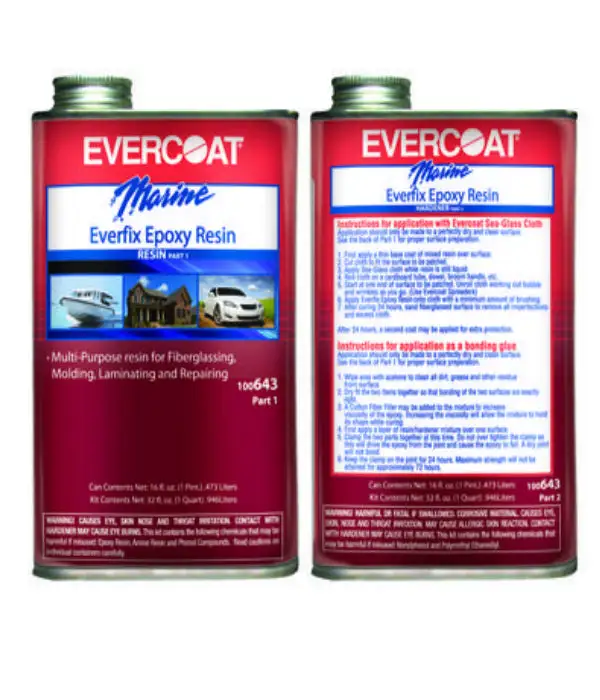 Fibre Glass Evercoat 100643 Everfix Epoxy Resin