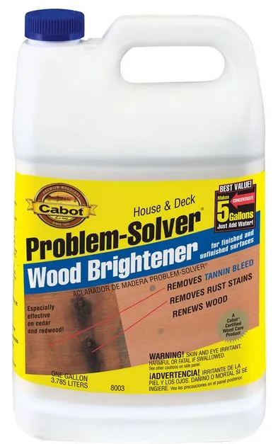 Cabot 01-8003 Problem Solver House & Deck Wood Brightener