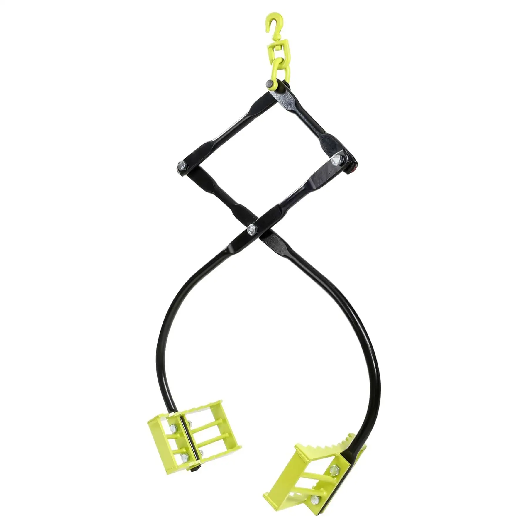 Boulder Tuff Rock Tongs with Teeth, Heavy Duty Loops, and Easy Chain Hook Up