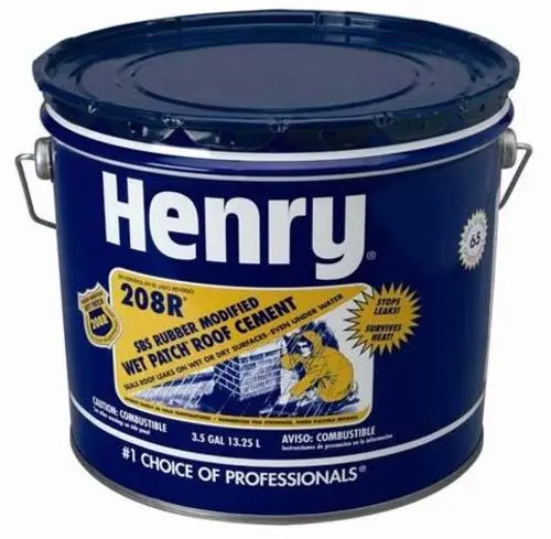 Henry HE208R061 Wet Patch Rubber Roof Cement