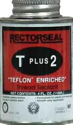 Rectorseal 23431 Pipe Thread Sealant T+2 Pt - White