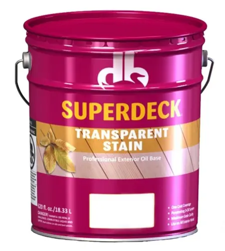 Superdeck DP-1905-5 Exterior Transparent Voc Wood Stain And Sealer