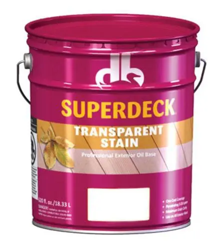 Superdeck DP-1910-5 Exterior Transparent Voc Wood Stain And Sealer