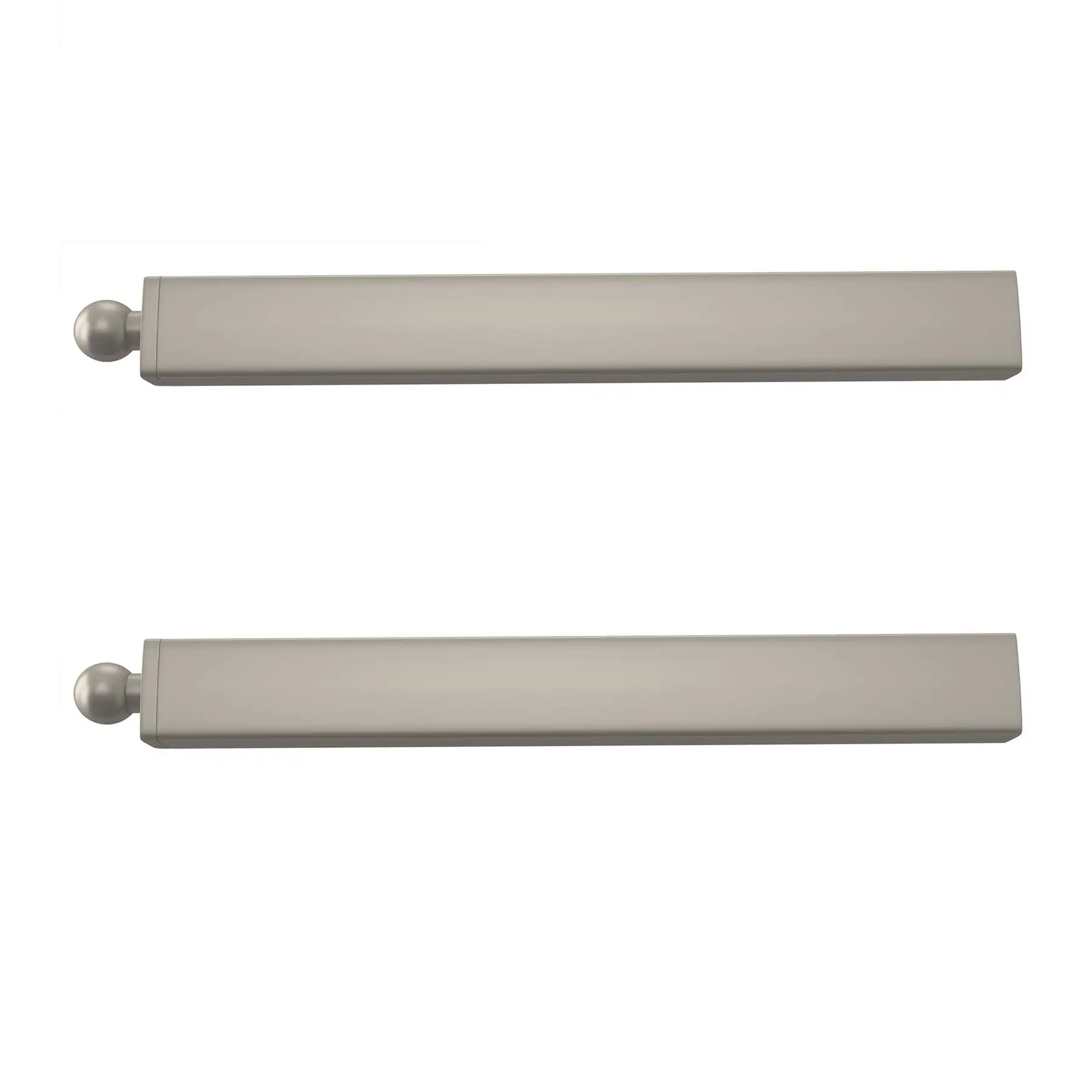 Rev-A-Shelf 14" Telescoping Closet Hanging Valet Rod, CVLSL-14-SN-1, 2 Pack