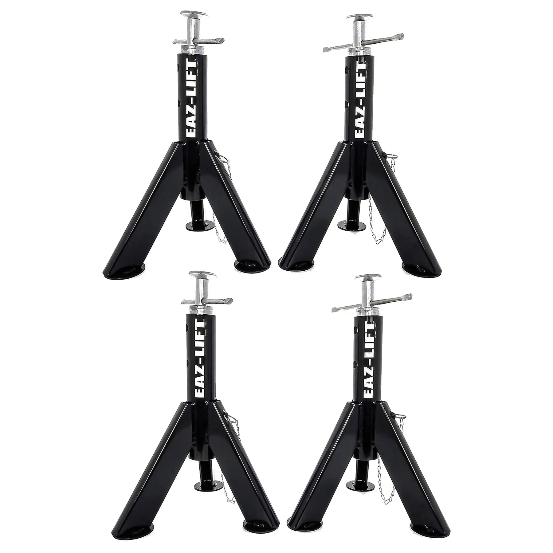 EAZ LIFT Adjustable Telescopic RV Jack, 16" to 30", 6,000 lb Capacity (2 Pack)