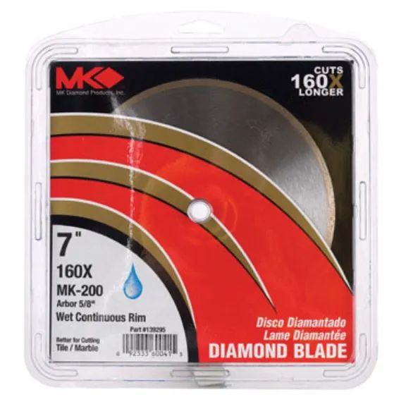 MK Diamond 167008 Continuous Rim Diamond Blade