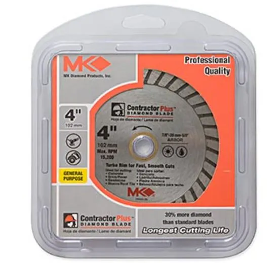 MK Diamond 166998 Continuous Rim Diamond Blade