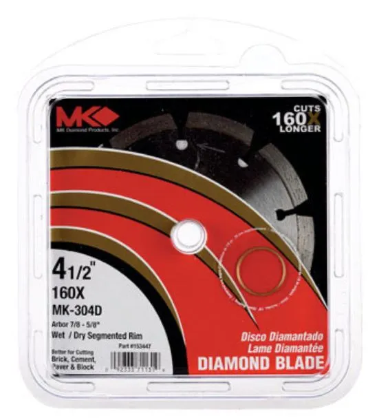 MK Diamond 166990 Diamond Circular Saw Blade