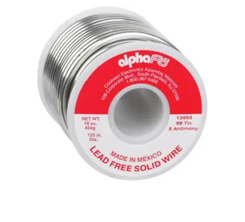 Alpha 13955 Lead-Free Non Electrical Solid Wire Solder