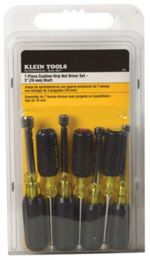 Klein Tools 631 Nutdriver Set 3/16"