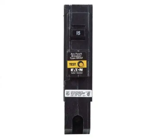 Eaton BR115AF Arc Fault Single Pole Circuit Breaker