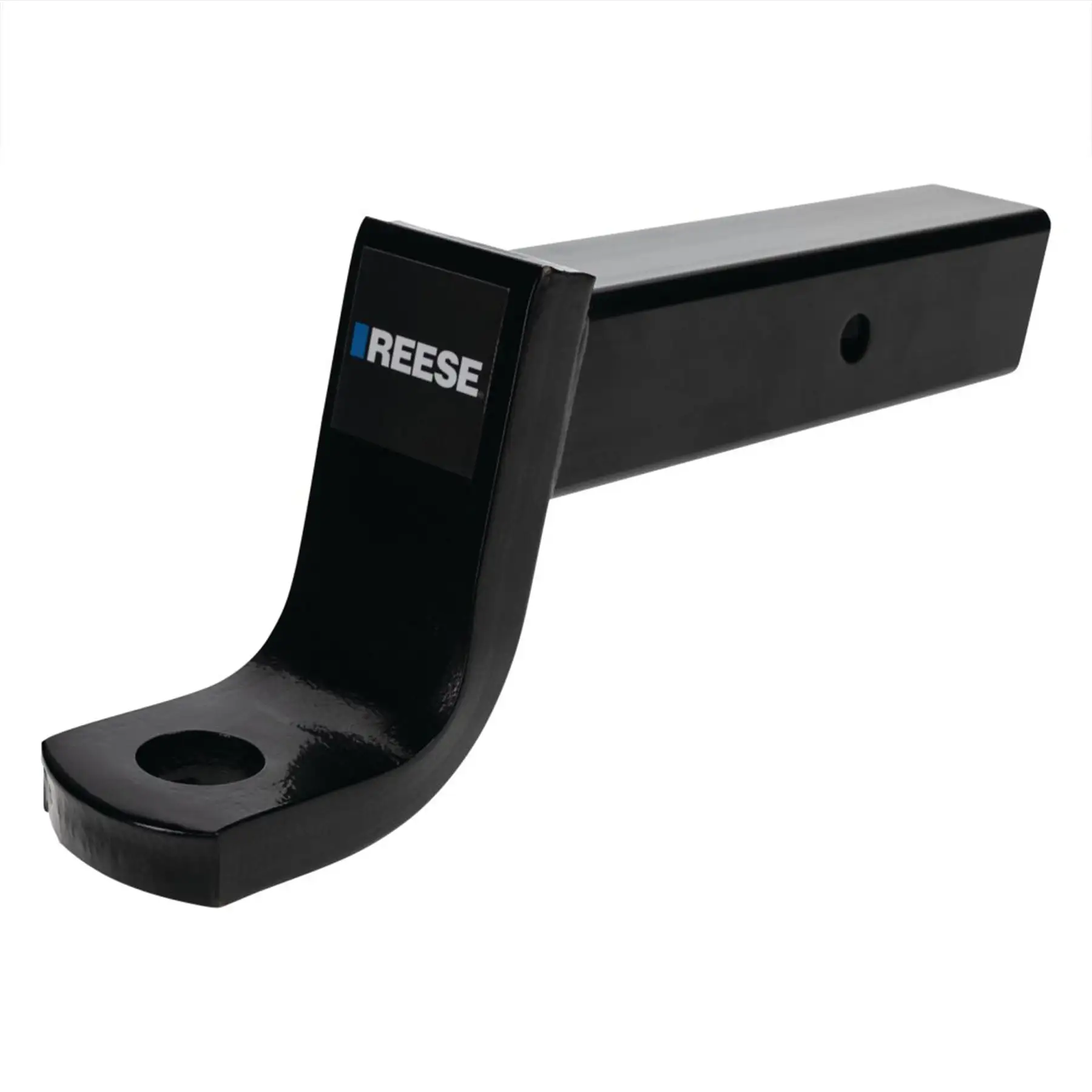 REESE Trailer Hitch Ball Mount, Fits 2.5" Receiver, 5" Drop, 13,000 lbs, Black