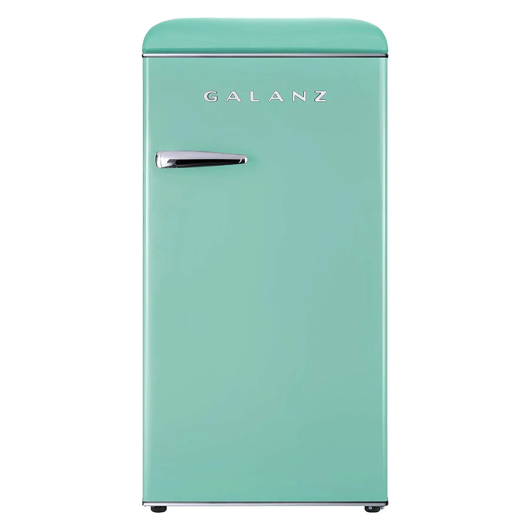 Galanz Retro Energy Efficient Compact Refrigerator w/Freezer, 3.3 Cu Ft, Green