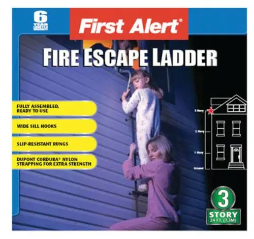 First Alert EL53W-2 Fire Escape Ladder