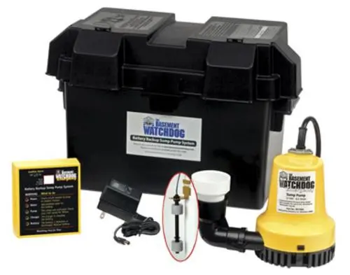 Basement Watchdog BWE Emergency Backup Sump Pump